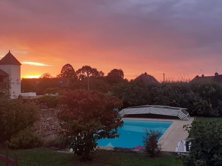 Vila Le Cercotin Moroges Exteriér fotografie